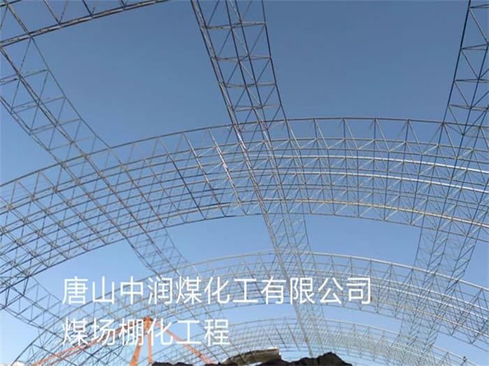 虎林中润煤化工有限公司煤场棚化工程